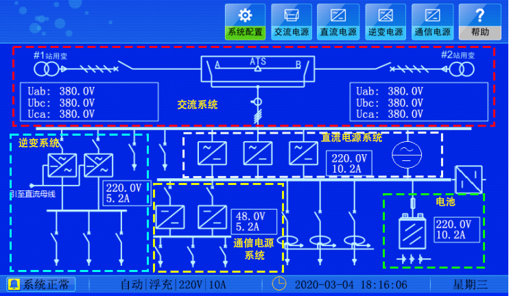 一体化电源系统图